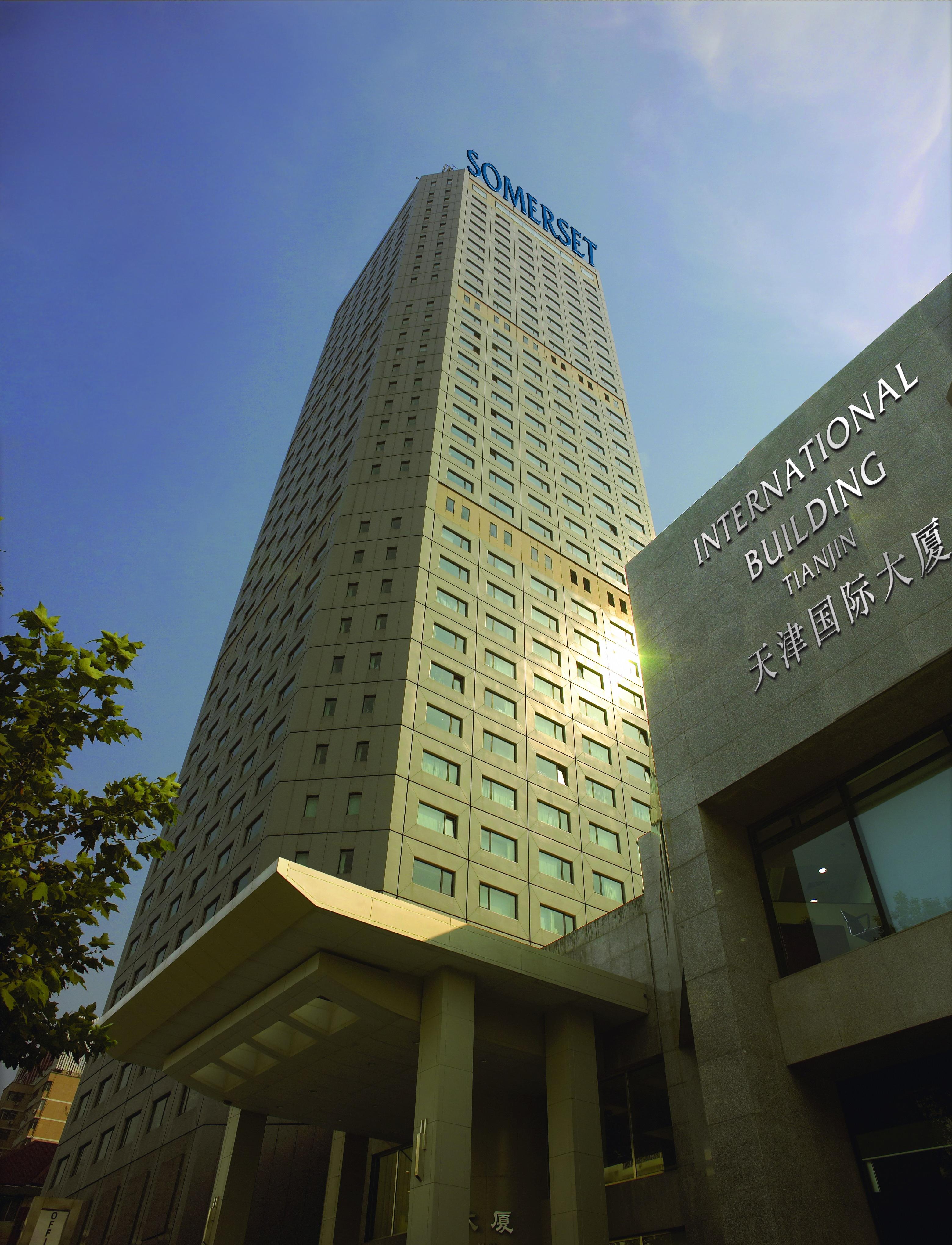 Somerset International Building Tianjin Exterior foto